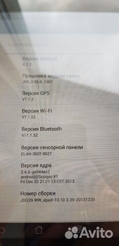 Планшет Asus k005 Планшет Asus k005