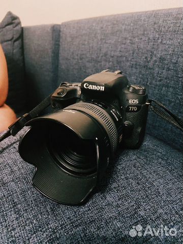 Canon 77d + 2 объектива Canon 77d + 2 объектива
