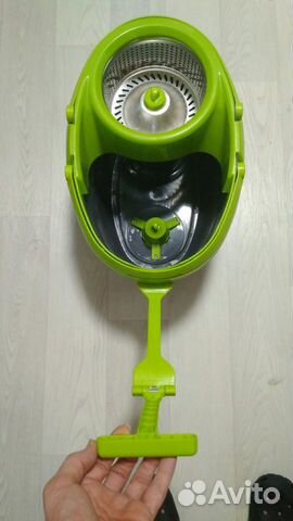 Kloken Spinmop ведро с отжимом на колесах