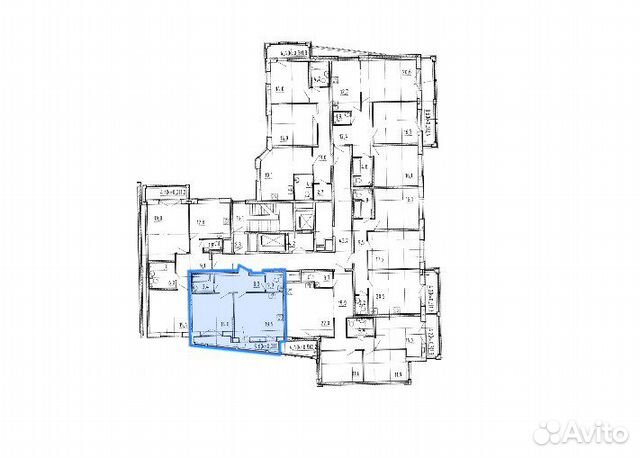 2-к квартира, 49.9 м², 4/12 эт.