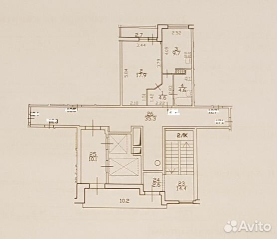 1-к квартира, 36.8 м², 6/14 эт.