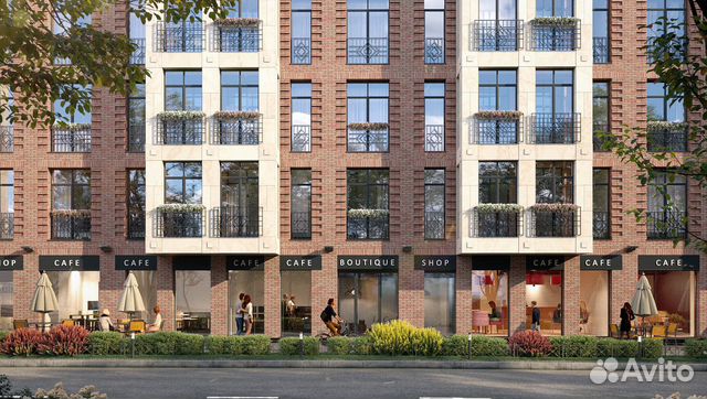 1-к квартира, 52 м², 4/7 эт.