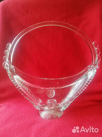 Конфетница стеклянная СССР