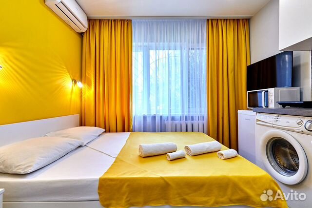 

Квартира-студия, 15 м², 1 кровать