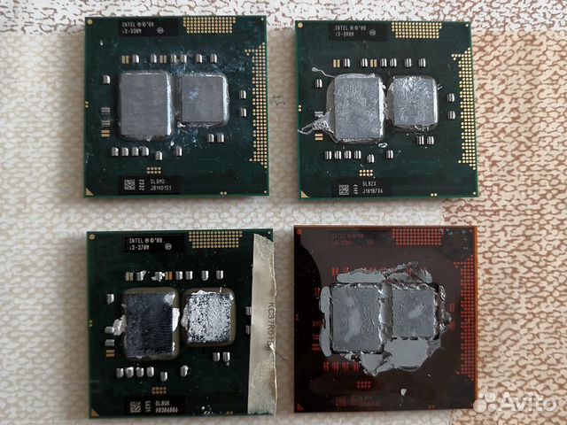 Процессоры для ноутбуков intel