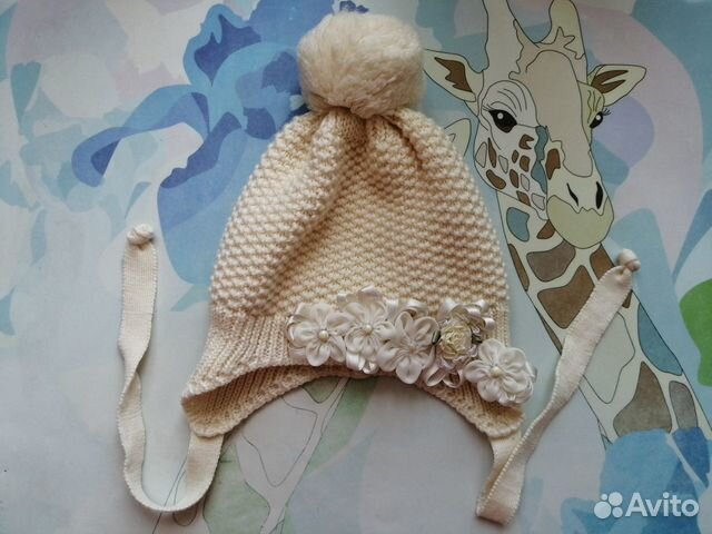 Шапка для девочки Joli Bebe Италия (12-18м)