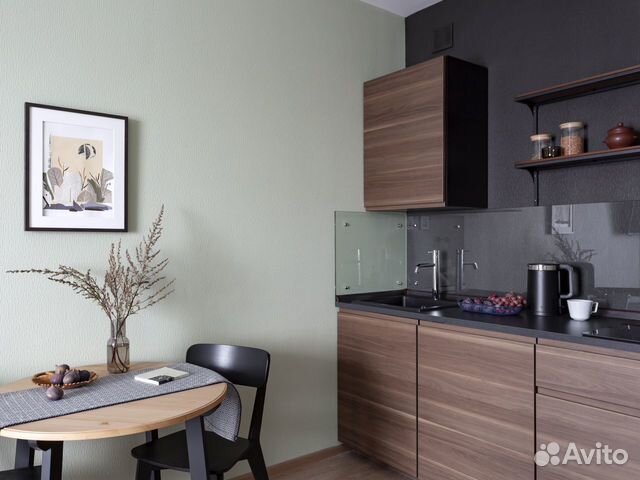 

Квартира-студия, 28 м², 2 кровати