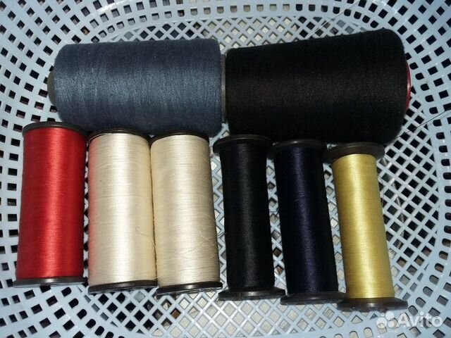 Нитки шёлк натуральный СССР