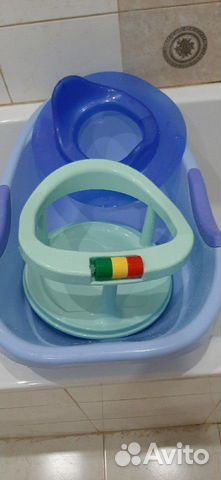 Ванночка+стульчик+сиденье на унитаз