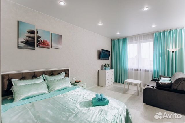 

Квартира-студия, 33 м², 2 кровати
