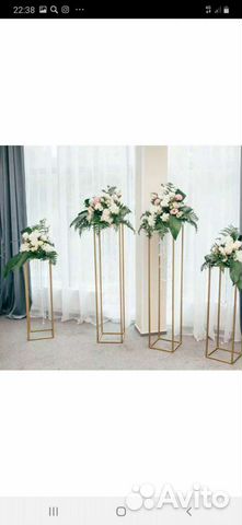 Подставка для цветов лофт