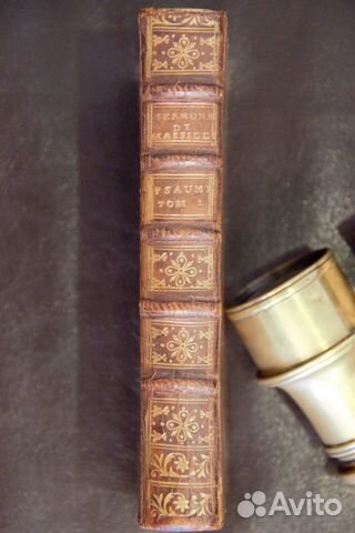 Антикварная книга 1774 год Чувства души (на франц)