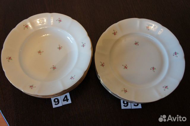 Набор глубоких и обеденных тарелок 6+6 Пиркер Х