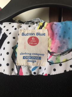 Куртка зимняя Button Blue размер 116