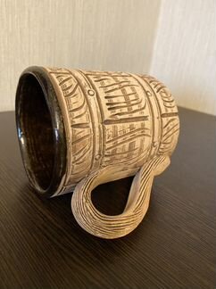 Кружка глиняная