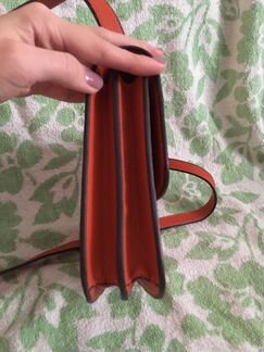 Сумка оранжевая hermes