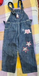 Джинсовый комбинезон