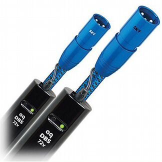 Audioquest SKY DBS 72V XLR и Audioquest Columbia D