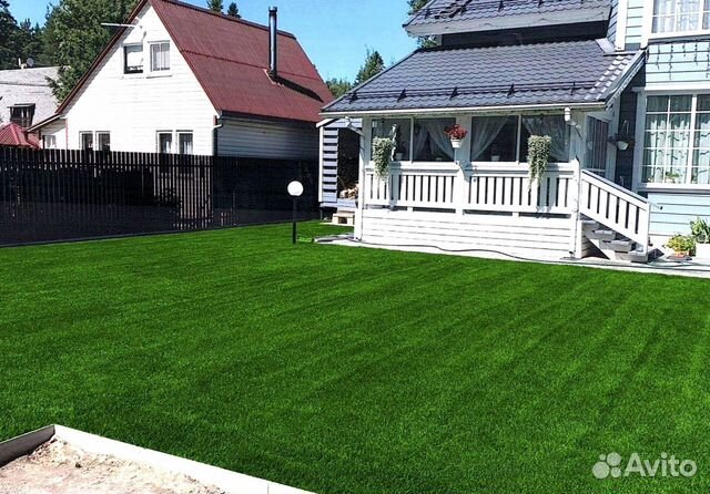 Рулонный газон