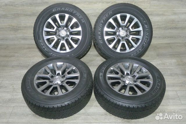 Комплект оригинальных колес R18 Toyota Prado лето