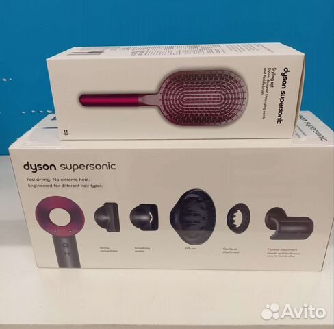 Фен dyson supersonic + набор расчесок Dyson