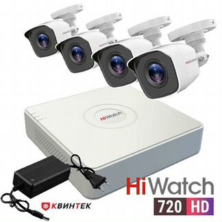 Готовый комплект видеонаблюдения 4 камеры