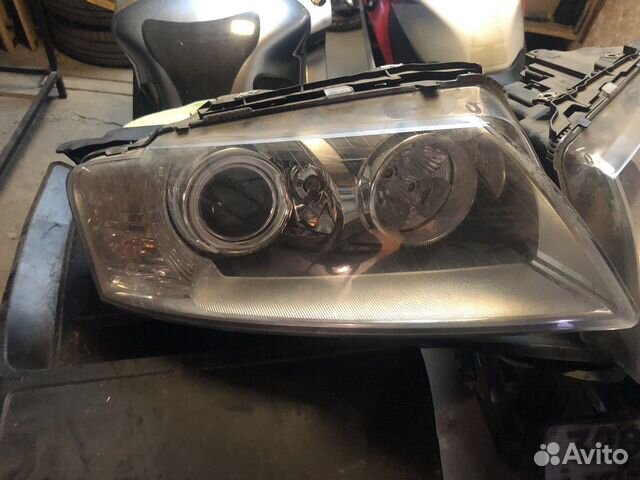 Фары на audi A8