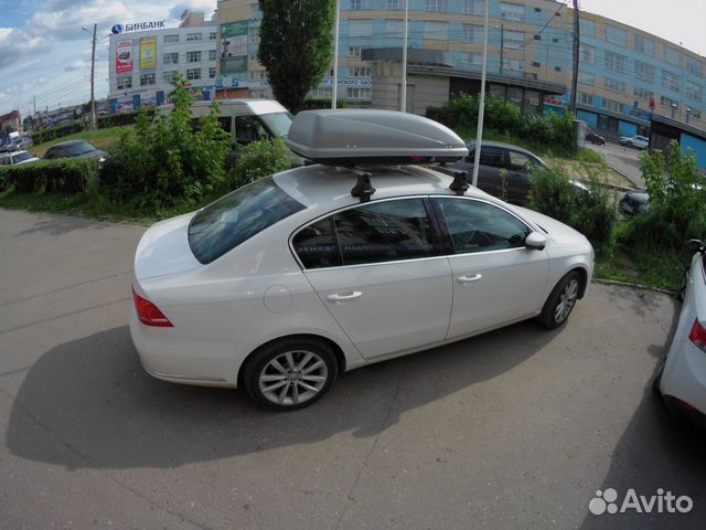 Багажник бокс на крышу Volkswagen Passat B7 (2011