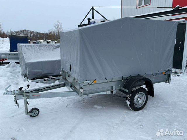 Прицеп оцинков 2.6#1.3 трейлер от пфс