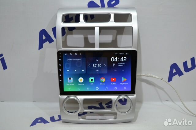 Android магнитола Sportage 2 2004-2007, есть Teyes