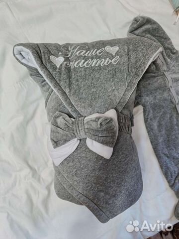 Конверт одеяло на выписку зимний