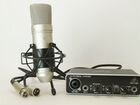 Микрофон Tascam TM-80 + U-phoria UMC22 объявление продам