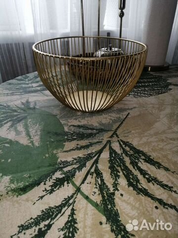 Ваза для фруктов металлическая