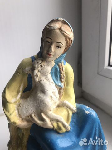 Статуэтка Аленушка с козленком СССР