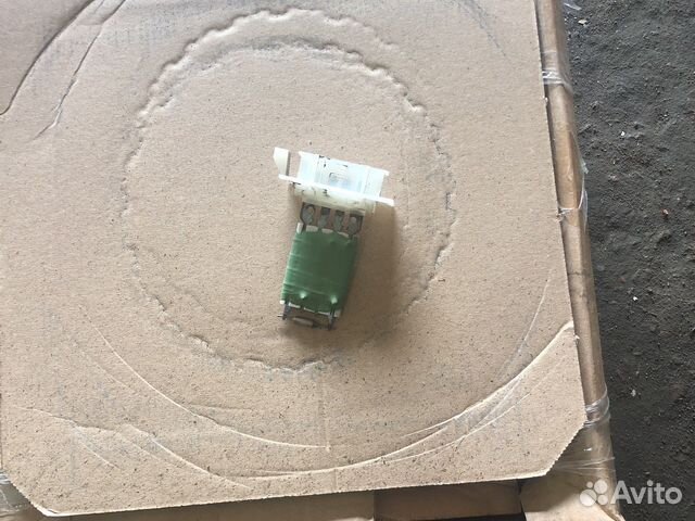 Реостат печки renault duster