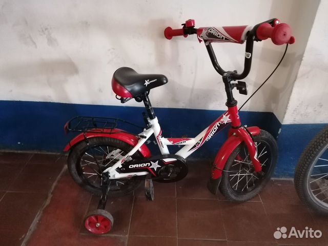 Детский велосипед с родительской ручкой