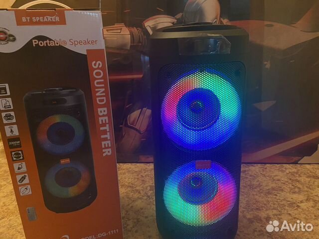 Блютуз колонка переносная