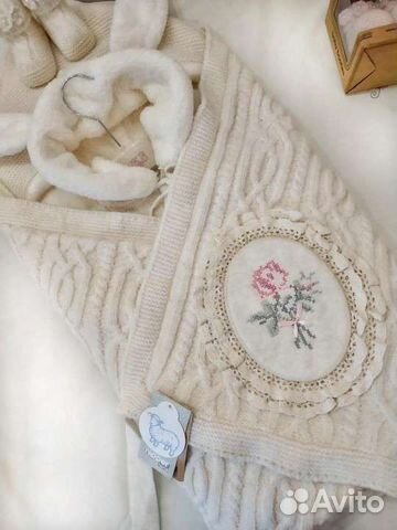 Плед с завязками, детское одеяло с завязками