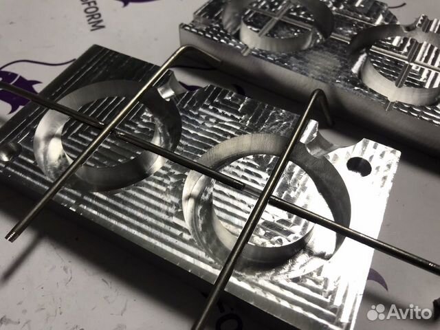 Форма чпу для литья грузил (Кольцо)