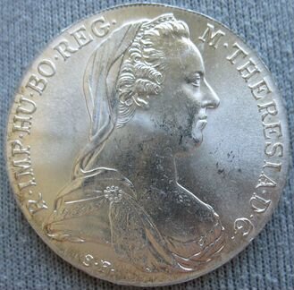 Серебряный талер Австрия,Серебро