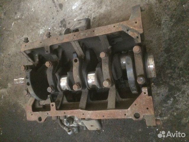Блок цилиндров с коленвалом 4D55 Mitsubishi Pajero