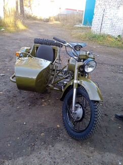 Тяжелый мотоцикл Днепр мт 16 с ведущей люлькой