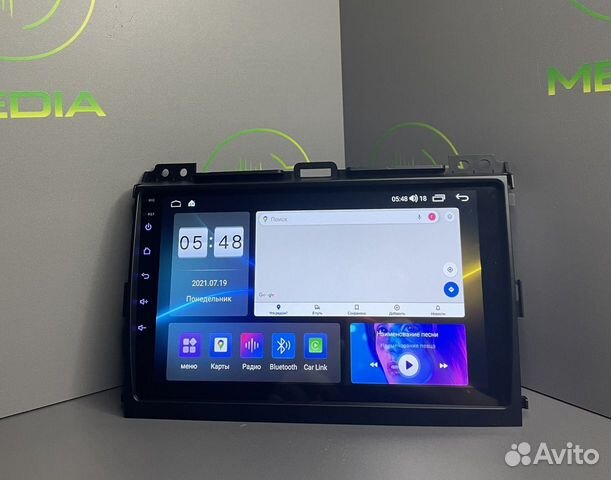 Штатная Магнитола Toyota prado 120, android 3/32Gb