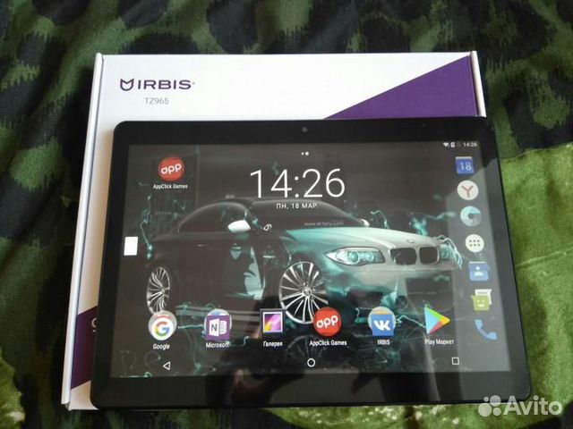 Мощный 4х-Ядерный Планшет 10 дюймов 2 Симки