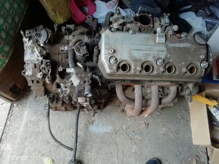 Двигатель и АКПП (вариатор) хонда цивик 7
