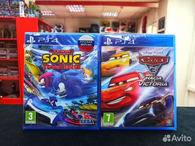 Гонки для 2-х игроков для PS4