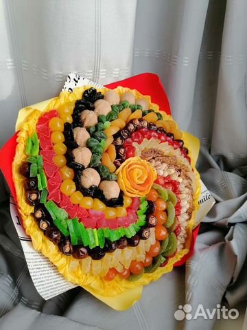 Вкусные съедобные букеты