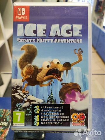 Ice Age Nintendo Switch б/у