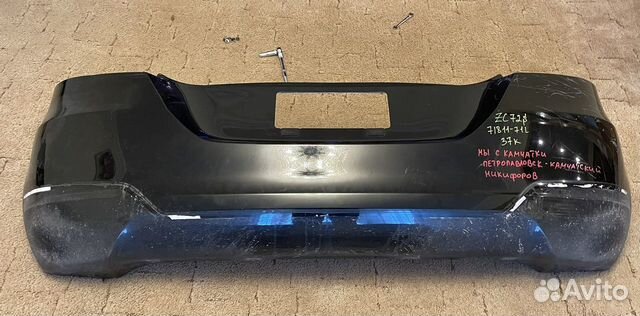 Бампер задний Suzuki swift 2015 (zd-72, zc-72)