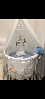 Кроватка трансформер ellipse bed